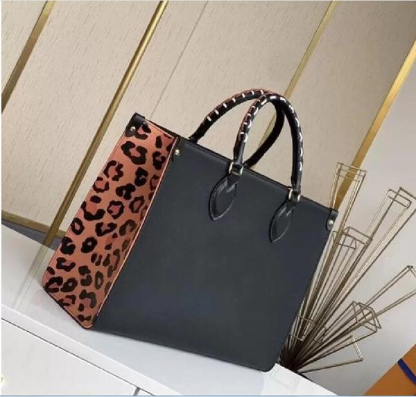 41cm genuine leather onthego handbags women shoulder bags leopard splicing crossbody bag messenger bags designers handbag tote purse m58521
41cm genuine leather onthego handbags women shoulder bags leopard splicing crossbody bag messenger bags designers handbag tote purse m58521