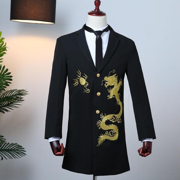men's tracksuits men's tracksuits suits embroidered dragon characteristics gentleman personality costume chorus work uniforms ktv, Gray
men's tracksuits men's tracksuits suits embroidered dragon characteristics gentleman personality costume chorus work uniforms ktv, Gray