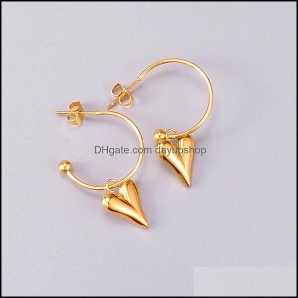 stud earrings jewelry arrivals exaggerated 3d heart hoop earring woman 18k gold plated 316 l stainless steel titanium jewelrystud dhjlj, Golden;silver
stud earrings jewelry arrivals exaggerated 3d heart hoop earring woman 18k gold plated 316 l stainless steel titanium jewelrystud dhjlj, Golden;silver