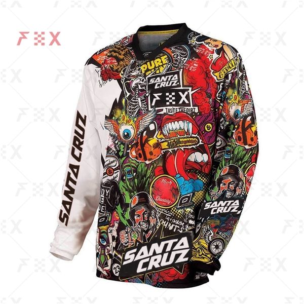 moto bicycle jersey mtb long sleeve cycling enduro downhill t shirt bmx motocross mx mountain bike clothing 220728, White;black 
moto bicycle jersey mtb long sleeve cycling enduro downhill t shirt bmx motocross mx mountain bike clothing 220728, White;black