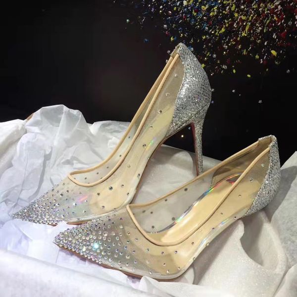 spring summer elegant styles women shoes rhinestone high heels crystals pointed toe mesh pumps woman wedding shoes, Black
spring summer elegant styles women shoes rhinestone high heels crystals pointed toe mesh pumps woman wedding shoes, Black
