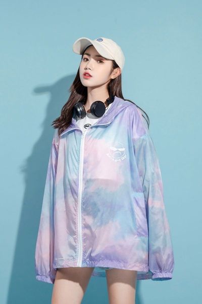 women's cape summer 2022 loose sunscreen jacket women streetwear korean breathable thin fashionable vintage clothes windbreaker long co, Black
women's cape summer 2022 loose sunscreen jacket women streetwear korean breathable thin fashionable vintage clothes windbreaker long co, Black