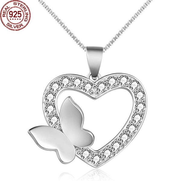 2022 s925 silver necklace heart-shaped butterfly love pendant full of cz jewelry girl party
2022 s925 silver necklace heart-shaped butterfly love pendant full of cz jewelry girl party
