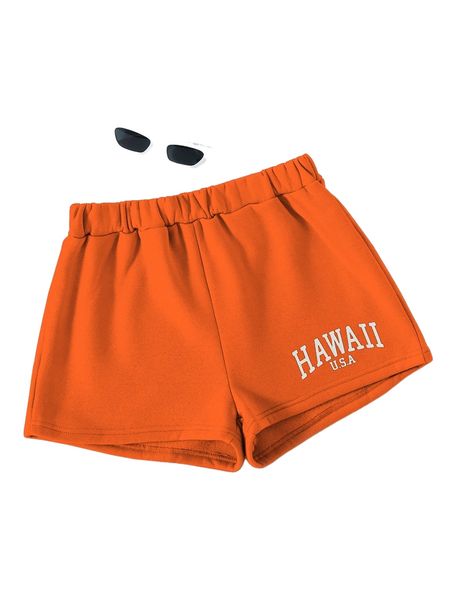 letter graphic track shorts h8h5#, White;black