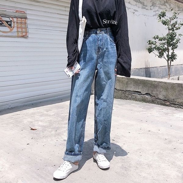 zhisilao high waist boyfriends plus size vintage casual denim pants maxi ladies loose ripped jeans for women feminino blue y200417
zhisilao high waist boyfriends plus size vintage casual denim pants maxi ladies loose ripped jeans for women feminino blue y200417