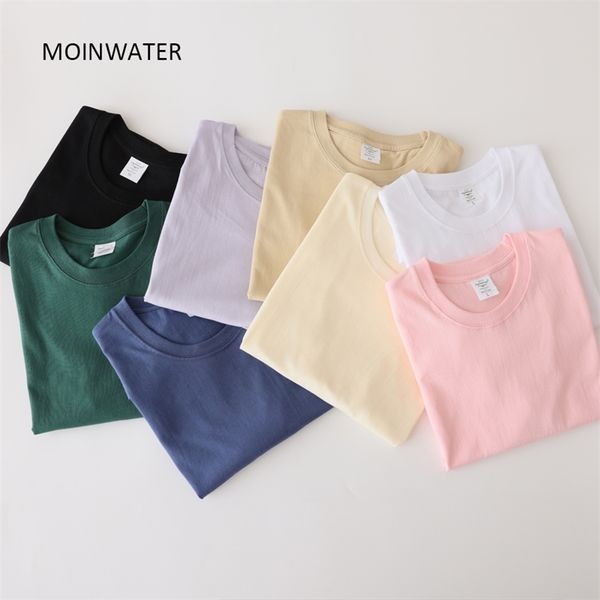 moinwater women khaki solid t shirts female 100% cotton tees lady short sleeve tshirt for summer mt21025 220711, White
moinwater women khaki solid t shirts female 100% cotton tees lady short sleeve tshirt for summer mt21025 220711, White