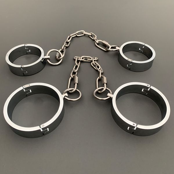 new metal bondage handcuffs products slave games hand restraint fetish role playing toys for couple sm ankle cuffs
new metal bondage handcuffs products slave games hand restraint fetish role playing toys for couple sm ankle cuffs