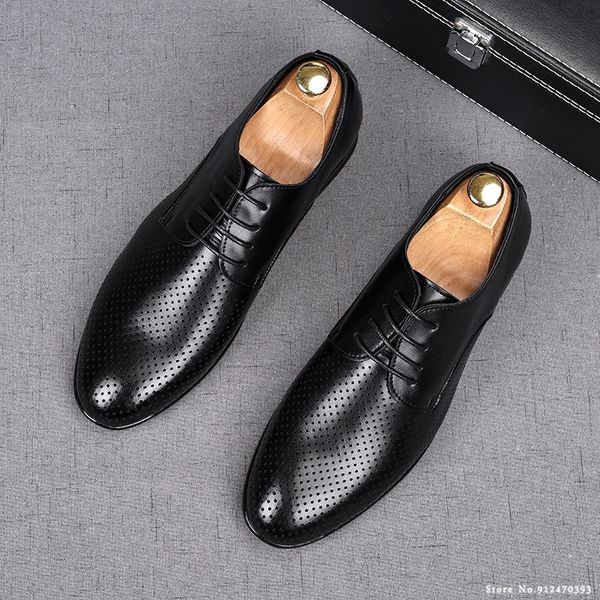 new designer men's black pointed hollow out breathable oxford flats casual shoes homecoming wedding dress prom zapatillas hombre
new designer men's black pointed hollow out breathable oxford flats casual shoes homecoming wedding dress prom zapatillas hombre