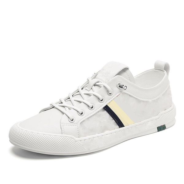 Classic White Shoes Men PU Leather Solid Color Round Head Fashion Trend Printing Simple Daily Youth Flat Bottom Comfortable Breathable Casual Shoes DP307-1, Clear
Classic White Shoes Men PU Leather Solid Color Round Head Fashion Trend Printing Simple Daily Youth Flat Bottom Comfortable Breathable Casual Shoes DP307-1, Clear