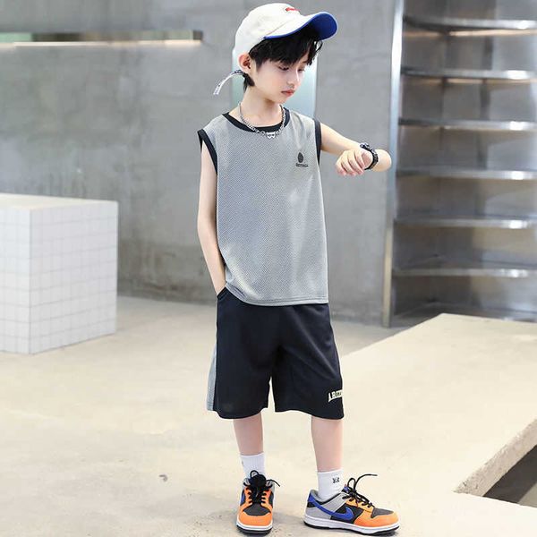 2022 kids designer basketball jersey clothes sets new boys' soccer jerseys sleeveless vest quick dry sports two-piece set breathable an, White
2022 kids designer basketball jersey clothes sets new boys' soccer jerseys sleeveless vest quick dry sports two-piece set breathable an, White