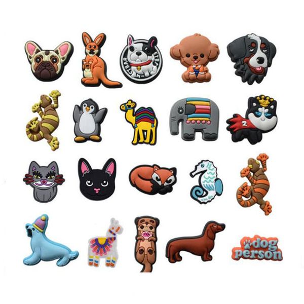 20 styles animal shoe accessories cute cartoon croc shoecharms buckle clog bracelet wristband decoration, Silver
20 styles animal shoe accessories cute cartoon croc shoecharms buckle clog bracelet wristband decoration, Silver