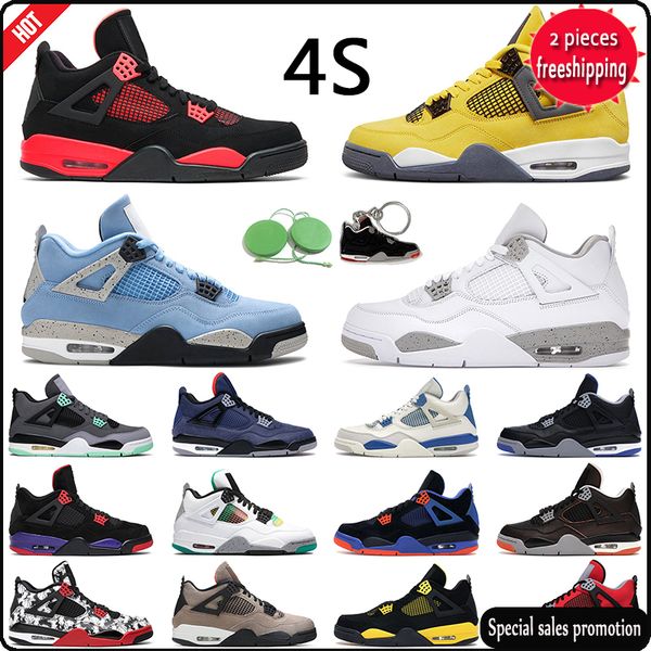 2022 jumpman 4 retro red thunder basketball shoe 4s university blue taupe haze white cement sail back cat mens trainer outdoor sports sneake, Black
2022 jumpman 4 retro red thunder basketball shoe 4s university blue taupe haze white cement sail back cat mens trainer outdoor sports sneake, Black
