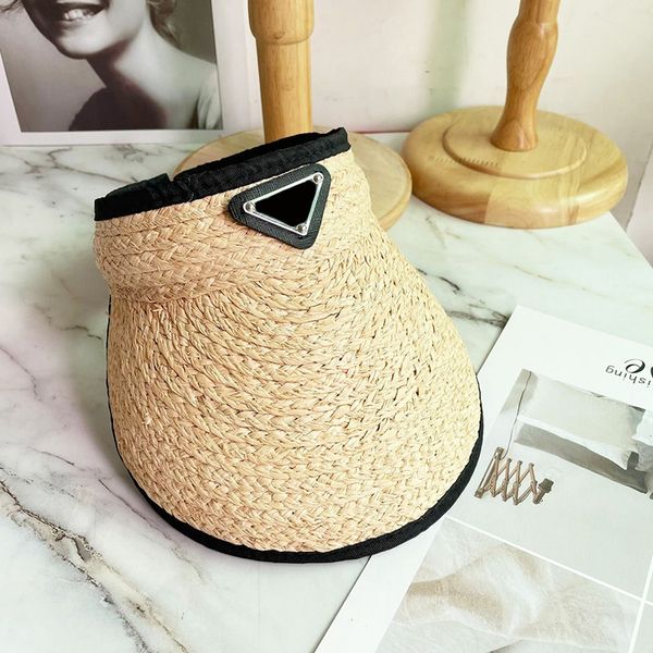womens straw hat designer sun visors for men triangle visor fashion summer hats women mens beach p cap hat luxury visors 2206274d, Blue;gray
womens straw hat designer sun visors for men triangle visor fashion summer hats women mens beach p cap hat luxury visors 2206274d, Blue;gray