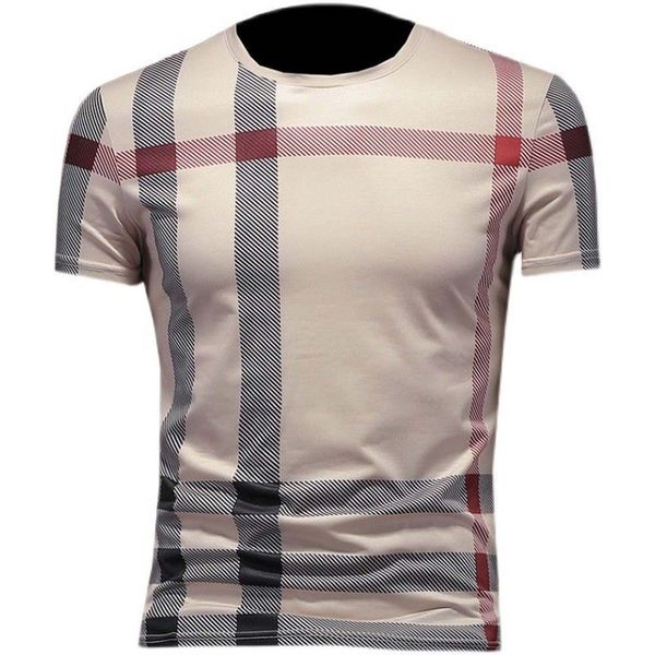 2022 summer mens designer t shirt short sleeve t-shirt simple round neck pullover plaid men's casual cotton 002, White;black
2022 summer mens designer t shirt short sleeve t-shirt simple round neck pullover plaid men's casual cotton 002, White;black