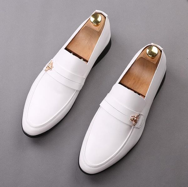 men's dress shoes fashion groom wedding oxfords 2022 genuine leather oxfords men brand formal business casual loafers size: eu39-44, Black
men's dress shoes fashion groom wedding oxfords 2022 genuine leather oxfords men brand formal business casual loafers size: eu39-44, Black
