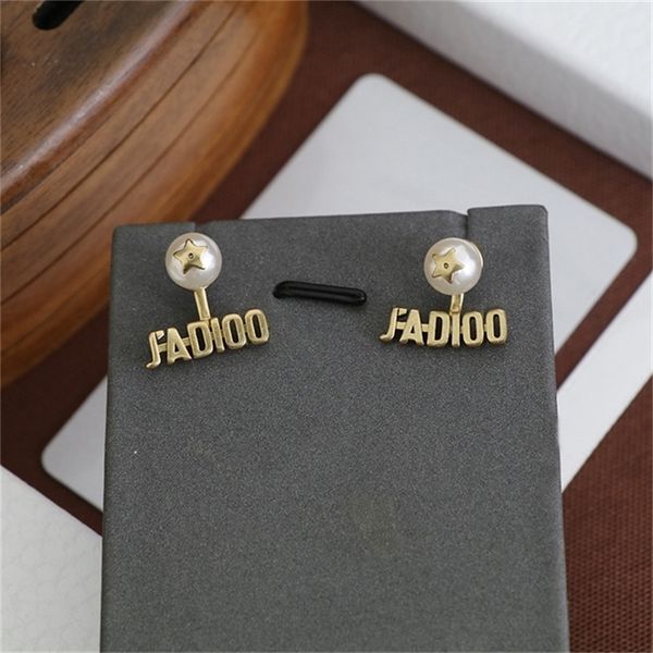 2022 36% off designer jewelry d family pearl letter net red back hanging earrings, Golden
2022 36% off designer jewelry d family pearl letter net red back hanging earrings, Golden