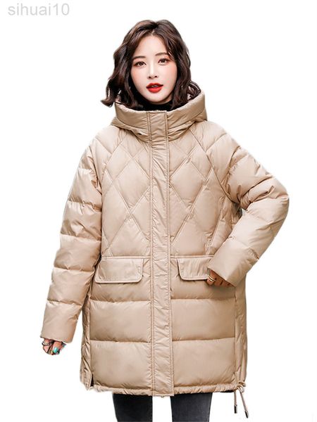 loose cotton coat women khaki fashion hooded parkas 2022 winter new casual bread clothing long sleeve bottom drawstring outwear l220730, Black
loose cotton coat women khaki fashion hooded parkas 2022 winter new casual bread clothing long sleeve bottom drawstring outwear l220730, Black