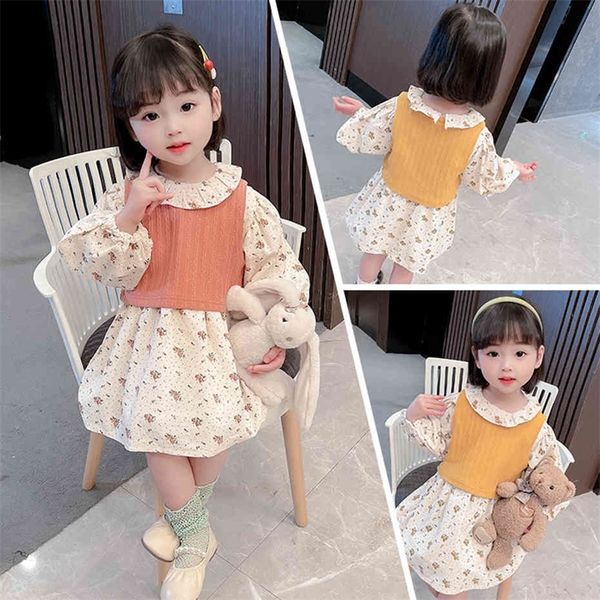 clothes for girls floral dress vest girls clothing spring autumn clothes for girls casual style children's tracksuit 210412, White
clothes for girls floral dress vest girls clothing spring autumn clothes for girls casual style children's tracksuit 210412, White