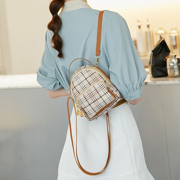 2022 new fashion pu leather handbags women summer mini size bag children school bags kids girls lattice backpack knapsack, Black
2022 new fashion pu leather handbags women summer mini size bag children school bags kids girls lattice backpack knapsack, Black