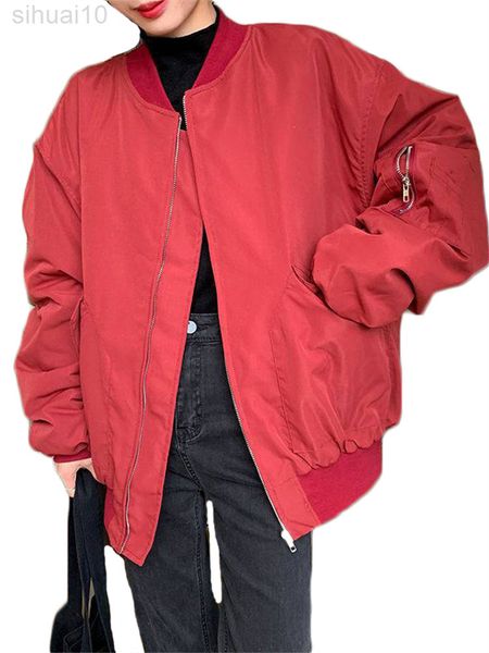 winter 2022 new korean version retro popular baseball padded jacket women thickened warm jacket fashion oversize l220730, Black
winter 2022 new korean version retro popular baseball padded jacket women thickened warm jacket fashion oversize l220730, Black