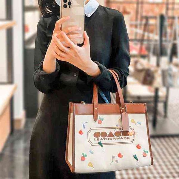 designer coech handbags new womens field22 tote 30 canvas carriage dempsey shopping