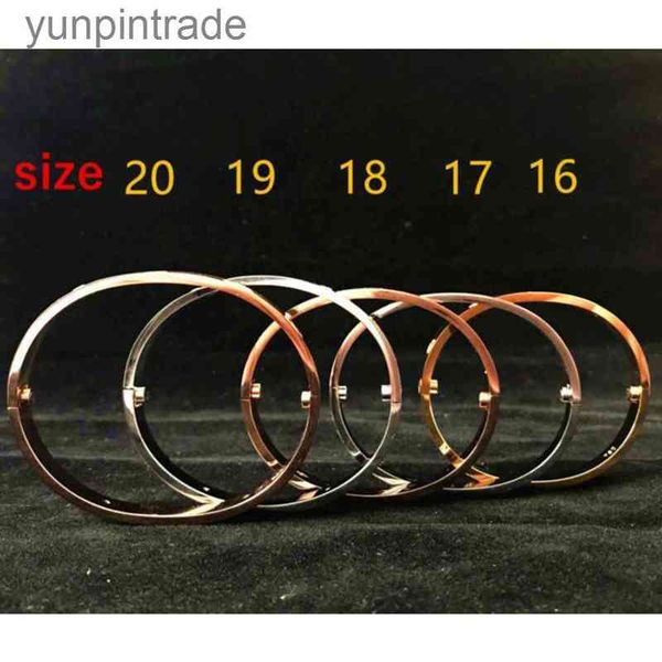 designer luxury carti er stainless steel love bracelets silver rose gold bangles women men titanium bangle screw screwdriver bracelet couple
designer luxury carti er stainless steel love bracelets silver rose gold bangles women men titanium bangle screw screwdriver bracelet couple