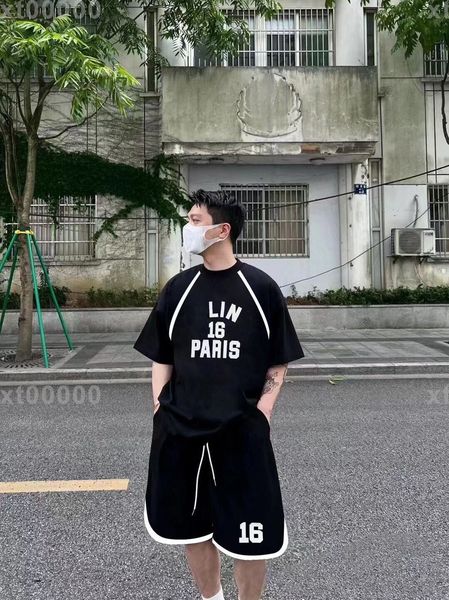 22ss designer letter printed t shirts tee fashion sweatshirt high street short sleeve summer casual t-shirt breathable men women crew neck t, Black;brown
22ss designer letter printed t shirts tee fashion sweatshirt high street short sleeve summer casual t-shirt breathable men women crew neck t, Black;brown