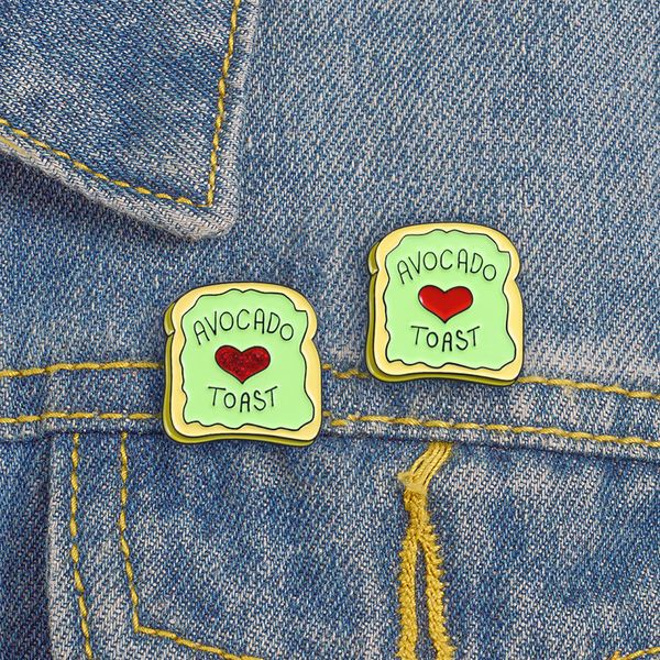 cartoon green avocado toast brooches for women food theme bread enamel paint badges fashion alloy pin denim shirt jewelry gift bag accessori, Gray
cartoon green avocado toast brooches for women food theme bread enamel paint badges fashion alloy pin denim shirt jewelry gift bag accessori, Gray