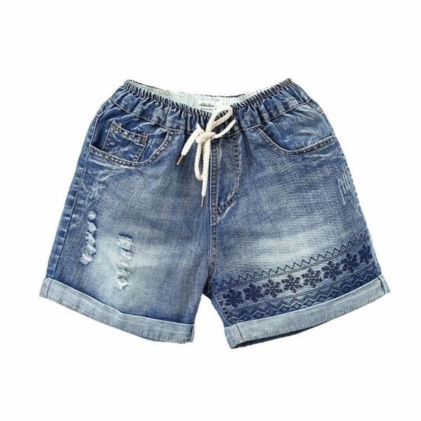 snowflake embroidery holes cotton denim short summer casual loose plus size m3xl y200822, Blue
snowflake embroidery holes cotton denim short summer casual loose plus size m3xl y200822, Blue