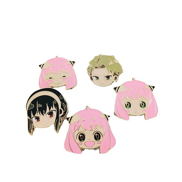 japanese anime spy family cute brooches for clothing briefcase badges enamel pins lapel pins for backpacks accessories gifts s002, Blue
japanese anime spy family cute brooches for clothing briefcase badges enamel pins lapel pins for backpacks accessories gifts s002, Blue