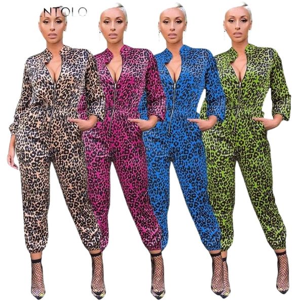 women's jumpsuits & rompers lugentolo jumpsuit fashion autumn and winter long-sleeved trend leopard print 67q1#, Black;white
women's jumpsuits & rompers lugentolo jumpsuit fashion autumn and winter long-sleeved trend leopard print 67q1#, Black;white