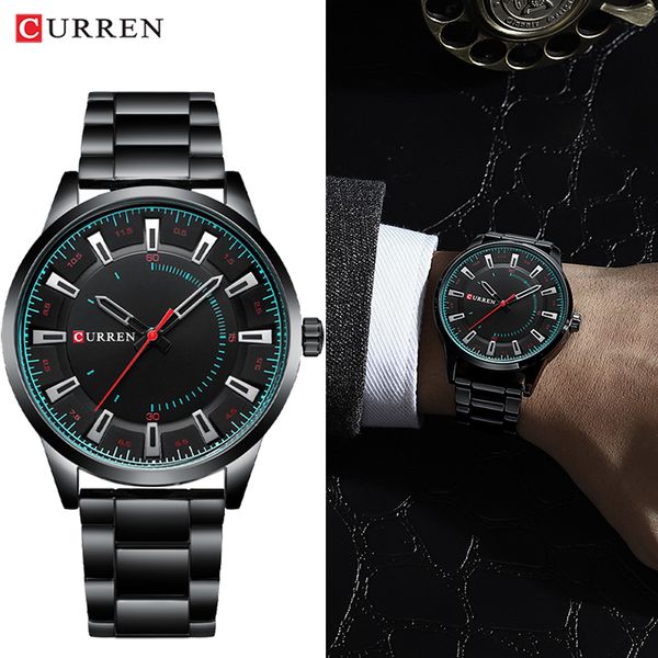 curren fashion creative waterproof stainless steel men watches business simple quartz watch mens casual sport male clock
curren fashion creative waterproof stainless steel men watches business simple quartz watch mens casual sport male clock