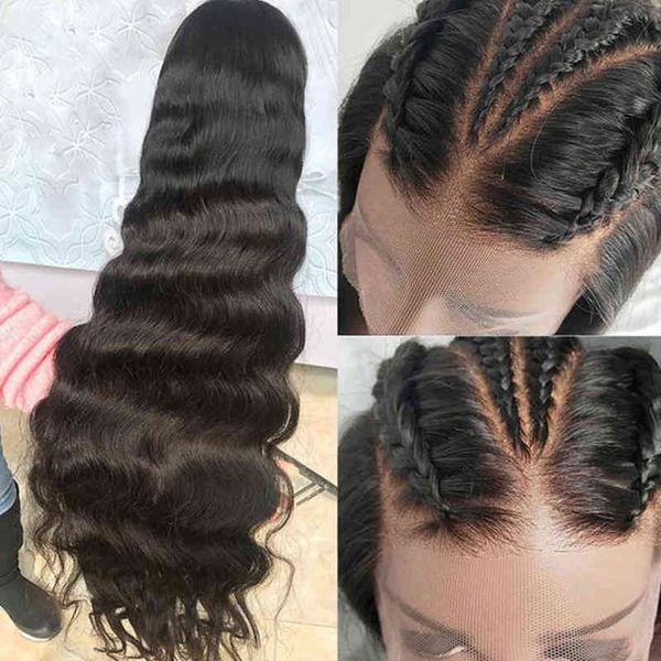 lace frontal wig human hair s 30 inch natural 30 body wave 180 density 220608, Black
lace frontal wig human hair s 30 inch natural 30 body wave 180 density 220608, Black