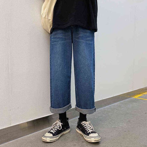 summer blue jeans men's fashion casual oversized wide leg jeans men streetwear hip hop loose straight denim pants mens trousers t220726
summer blue jeans men's fashion casual oversized wide leg jeans men streetwear hip hop loose straight denim pants mens trousers t220726