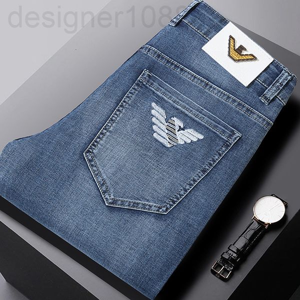 men's jeans designer spring and summer thin stretch men's jeans slim fit style trendy pants 4cgp, Blue
men's jeans designer spring and summer thin stretch men's jeans slim fit style trendy pants 4cgp, Blue