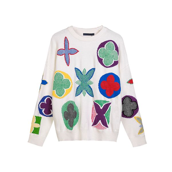new arrivals in 2022 mens women sweaters classic full letter sweater luxury clothes leisure d12035, White;black
new arrivals in 2022 mens women sweaters classic full letter sweater luxury clothes leisure d12035, White;black
