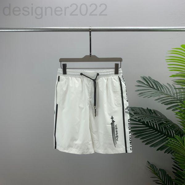 men's shorts designer trendy european ch shorts beach pants sanskrit cross print crowe ifly, White;black
men's shorts designer trendy european ch shorts beach pants sanskrit cross print crowe ifly, White;black