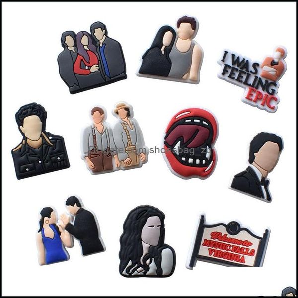 shoe parts accessories shoes wholesale vampire diaries croc charms for pvc soft rubber xmas gift sandals drop delivery 2021 rsxpa, White;pink
shoe parts accessories shoes wholesale vampire diaries croc charms for pvc soft rubber xmas gift sandals drop delivery 2021 rsxpa, White;pink
