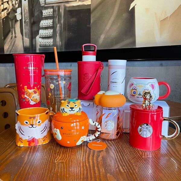 2022 starbucks cup lunar new year of the tiger traditional cute tiger mark stainless steel thermos cup water cup
2022 starbucks cup lunar new year of the tiger traditional cute tiger mark stainless steel thermos cup water cup