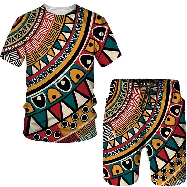 african printed women s men s t shirts sets fashion vintage style tracksuit shorts sport and leisure summer male suit 220615, White;black
african printed women s men s t shirts sets fashion vintage style tracksuit shorts sport and leisure summer male suit 220615, White;black