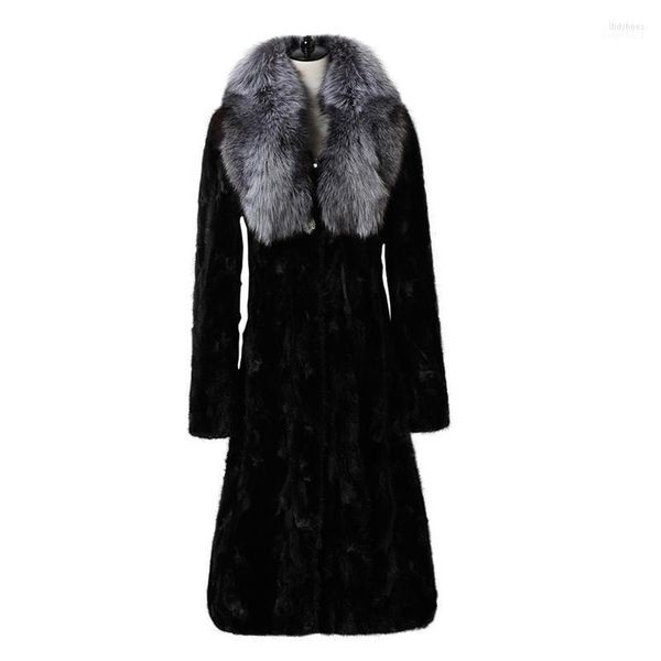 women's fur & faux real natural mink coats jackets women genuine collar outerwear superior quality plus size 5xl, Black
women's fur & faux real natural mink coats jackets women genuine collar outerwear superior quality plus size 5xl, Black