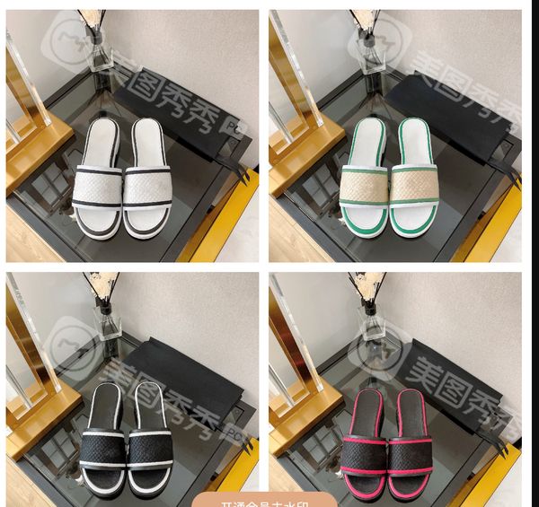 2022 designer women sandals slippers genuine leather ladies beach sandal hemp rope color matching slippers, Black
2022 designer women sandals slippers genuine leather ladies beach sandal hemp rope color matching slippers, Black