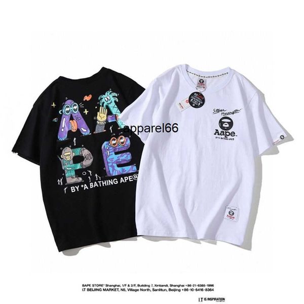 japanese brand letter ape head digital printing short sleeve women's casual and versatile men's loose sports student t-shirt fashi, White;black
japanese brand letter ape head digital printing short sleeve women's casual and versatile men's loose sports student t-shirt fashi, White;black
