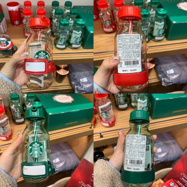 south korea starbucks cup 2021 christmas red and green message straw cup milk bottle shape cold water cup 414ml
south korea starbucks cup 2021 christmas red and green message straw cup milk bottle shape cold water cup 414ml