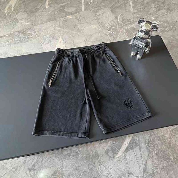 factory online export designer brand shorts croix zipper embroidery heavy industry ch horseshoe old grey cropped pants, White;black
factory online export designer brand shorts croix zipper embroidery heavy industry ch horseshoe old grey cropped pants, White;black