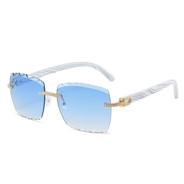 new wood grain leg fashion square frame sunglasses personality frameless cut edge diamond-encrusted sunglasses women, White;black
new wood grain leg fashion square frame sunglasses personality frameless cut edge diamond-encrusted sunglasses women, White;black