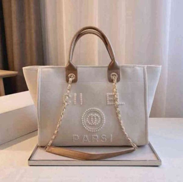 luxury classic brand ch beach bags canvas pearl evening bag designer portable shopping large capacity handbag women handbags label backpack
luxury classic brand ch beach bags canvas pearl evening bag designer portable shopping large capacity handbag women handbags label backpack