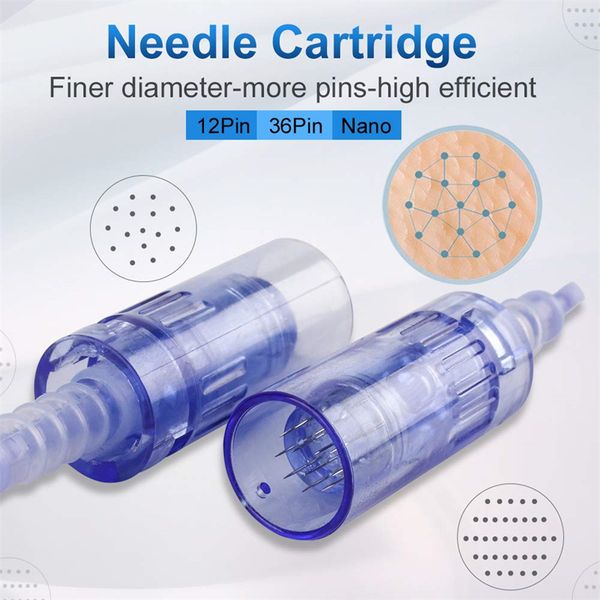 professional microneedle roller derma pen wireless electric skin care tools kit 9/12/24/36/42/nano pins cartridges for dr pen a6
professional microneedle roller derma pen wireless electric skin care tools kit 9/12/24/36/42/nano pins cartridges for dr pen a6