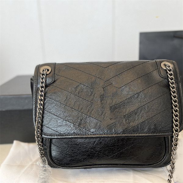 niki chain vintage crinkled leather messenger bag handbag designer leather shoulder crossbody bags women card holder wallet fashion luxurys
niki chain vintage crinkled leather messenger bag handbag designer leather shoulder crossbody bags women card holder wallet fashion luxurys