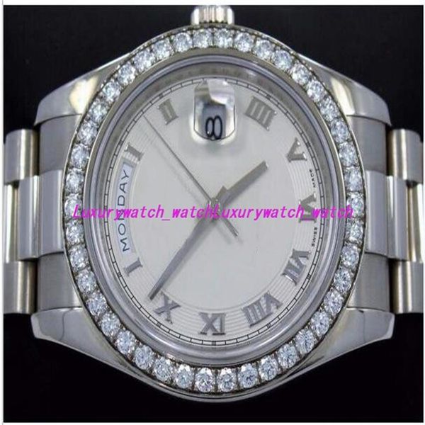 2019 luxury watches stainless steel bracelet s 218349 18k white gold diamond bezel automatic men's watch280g, Slivery;brown
2019 luxury watches stainless steel bracelet s 218349 18k white gold diamond bezel automatic men's watch280g, Slivery;brown